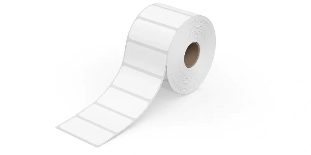 2x1 barcode label roll