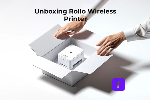 Unboxing Rollo Wireless Printer