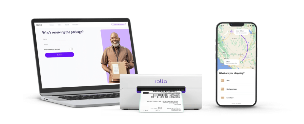 Shipping Label Thermal Printer: How to Boost Shipping Speed 7 Rollo shipping label thermal printer and app