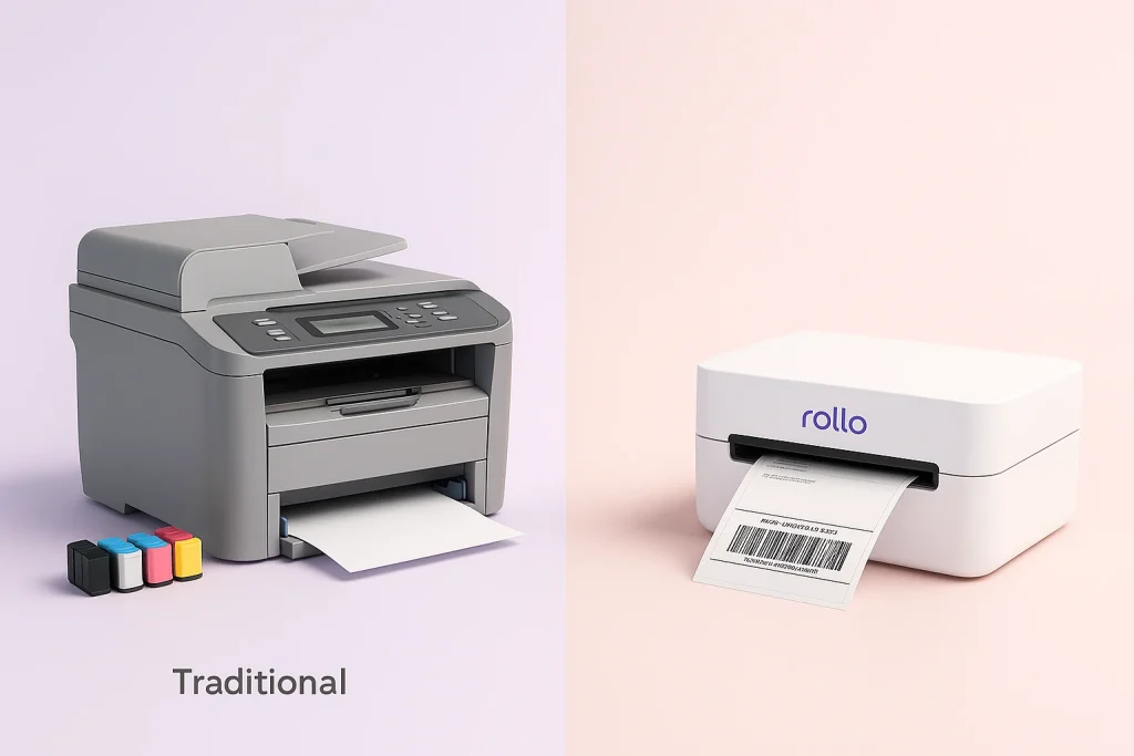 inkless printer vs traditional printer