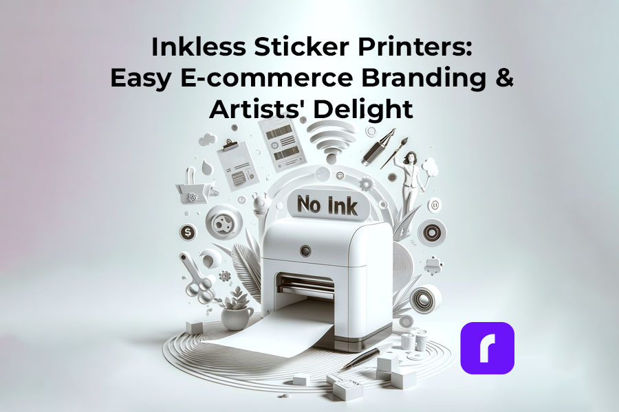 eBay 11 Inkless Sticker Printers: Easy E-commerce Branding & Artists' Delight