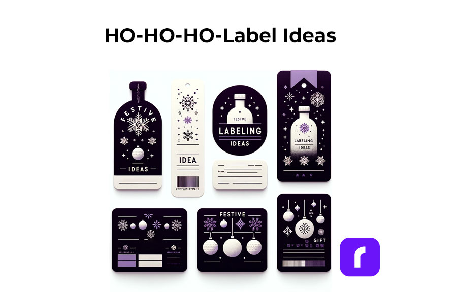 Festive Label Ideas