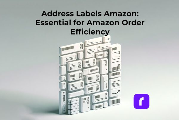 Address Labels Amazon: Essential for Amazon Order Efficiency