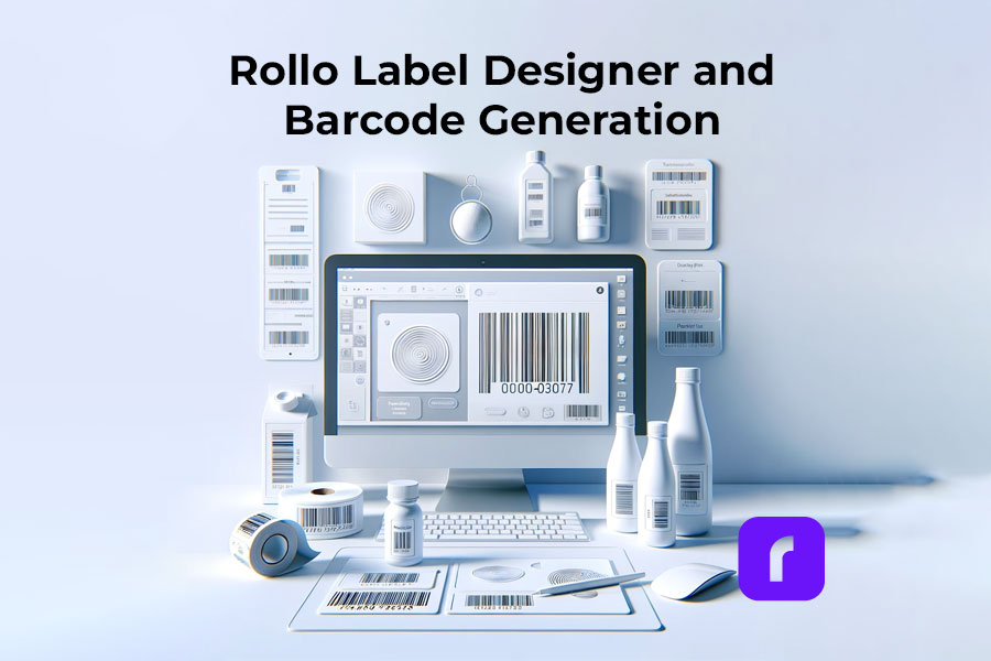 Rollo Label Designer and Barcode Generation