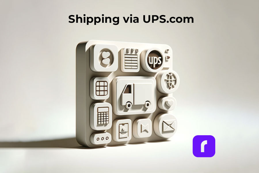 Shipping Via UPS Website