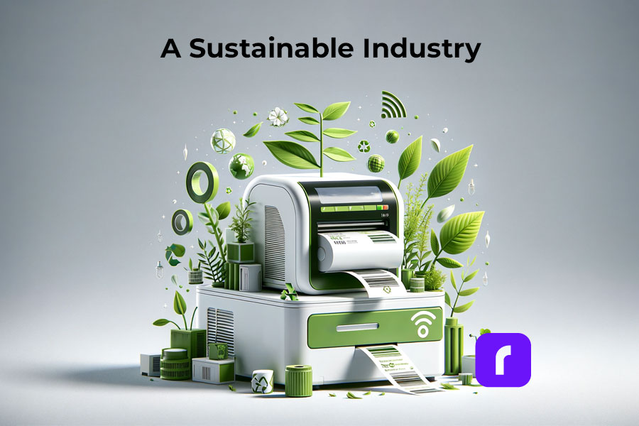 Sustainability and the Wireless Thermal Label Printer Industry