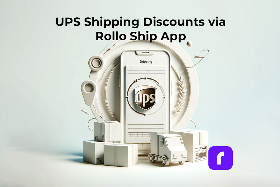 UPS Shipping Discounts via Rollo Ship App