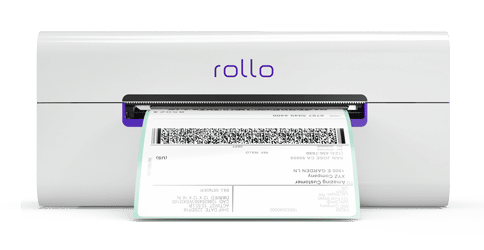 Image of Rollo's Wireless Product Label Printer.
