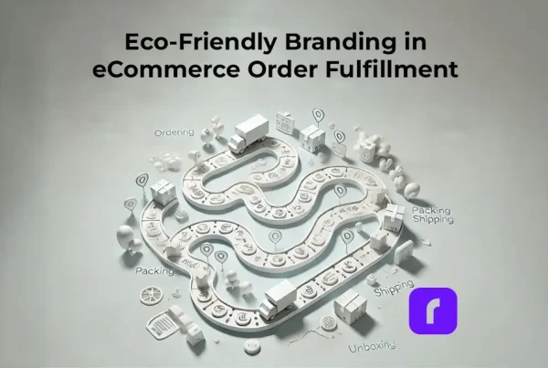 Eco-friendly branding in eCommerce Order Fulfimment
