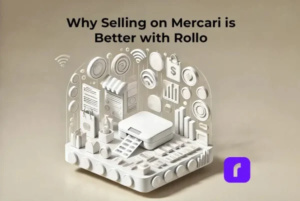 Selling on Mercari with Rollo