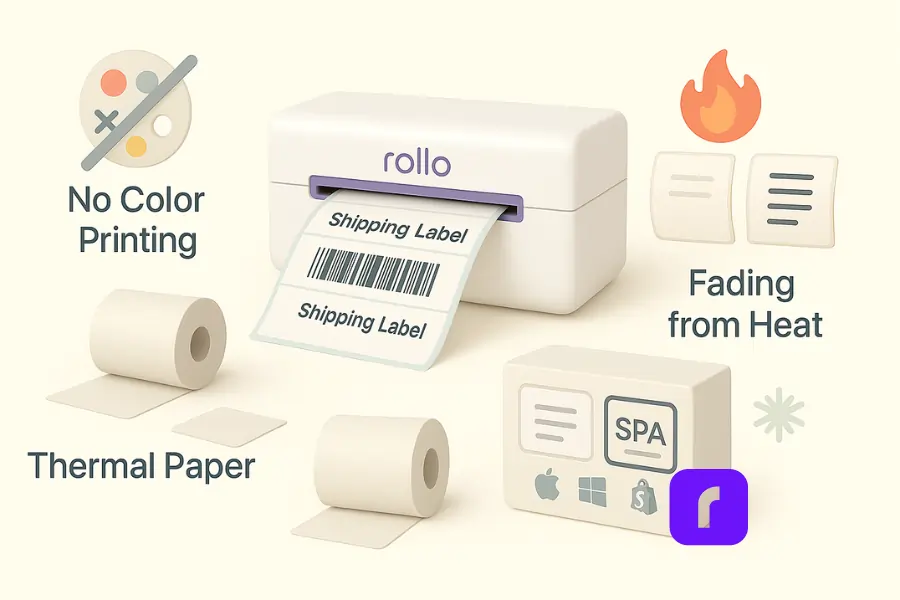 How Thermal Printers Slash Your Shipping Costs 6 Are There Any Downsides to Thermal Printers