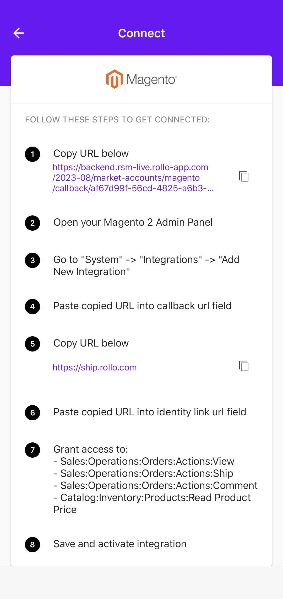 Magento 6 Adobe Commerce/Magento integration