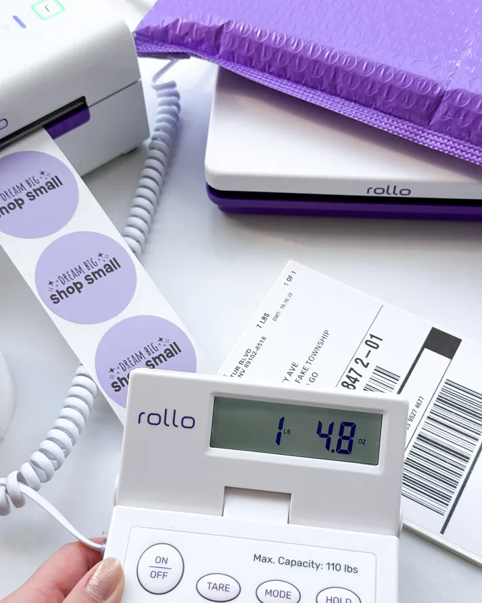 Print labels with Rollo