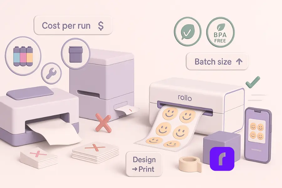 Which printer offers the best ROI for small businesses