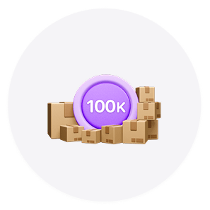 100K Shipments