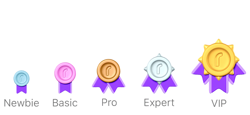 Rollo Rewards Levels