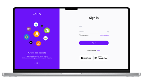 Sign in or create account