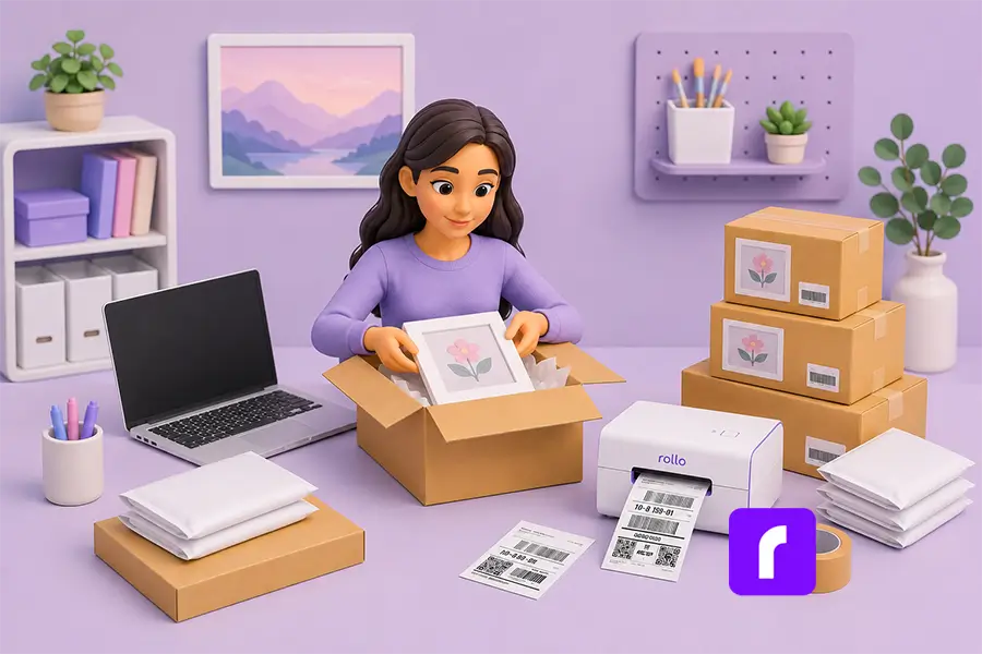The Best Way to Ship Art With Zero Damage: Carrier Choices & Cost Logic for Artists 8 The end-to-end workflow for packing, labeling, and shipping original art.